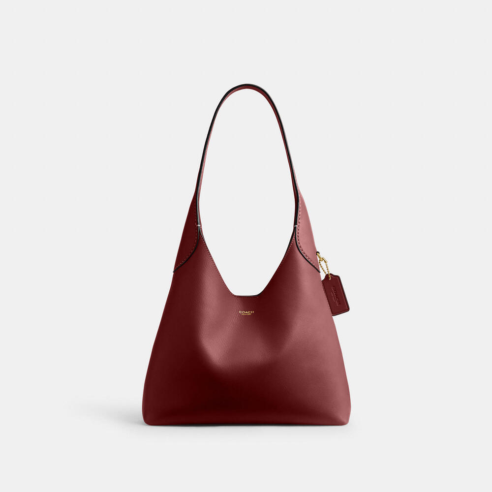 Coach Brooklyn Shoulder Bag 28 Ruby